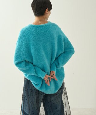AMERICAN HOLIC フェアリーニットプルオーバー Turquoise Blue