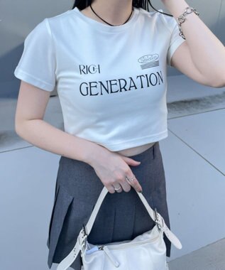 WEGO グラフィックちびT ホワイト