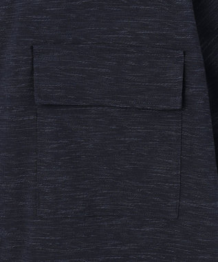 JOSEPH HOMME スムーススラブストレッチ　CPOシャツ ネイビー系