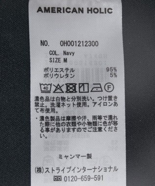 AMERICAN HOLIC 【イージーケア】テーラードジャケット Black