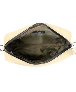 Regalo Felice 【雨の日でも安心 / 撥水生地＆止水ファスナー】ショルダー / REGALO BE(ベージュ×グレージュ)