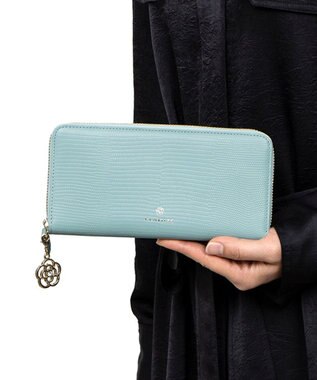 CLATHAS ペーシュ ラウンド長財布 ミント