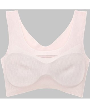 WACOAL 【GOCOCi ゴコチ】 ノンワイヤーブラ ベタつきにくく乾きやすい 通気性がよい 立体的なバストシルエット ブラトップ ハーフトップ レディース CGG571 /ワコール ベージュ