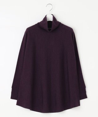 J.PRESS LADIES S 【WEB限定カラーあり・洗える】EASY WOOL チュニック ニット パープル系