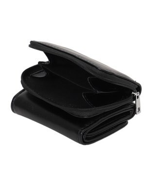 WEGO イニシャルパーツミニウォレット ブラック