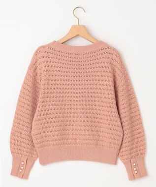 組曲 S 編地切替ドルマンプルオーバー ニット アプリコットブラウン系