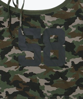 WEGO 2WAYオフショルショートT 柄4