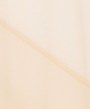 BEIGE， 【洗える・Oggi 6月号掲載】SILENE / オーバーサイズチュールブラウス Beige