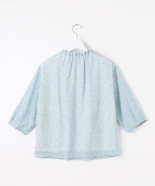 J.PRESS LADIES S 【洗える】hand drawn dots ボトルネック カットソー サックスベース系