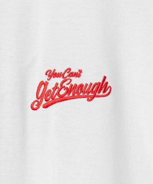 WEGO フードキャラ発泡プリントT ホワイト