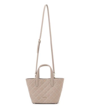 TOCCA SUGAR CUBE 2WAY BAG ショルダーバッグ ベージュ系