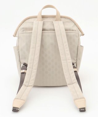 Y'SACCS Polka Dots　パイピングポケットコンパクトリュック アイボリー