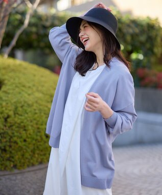 ANY ニットカーディガン サックス