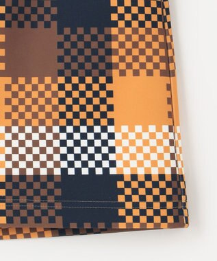 23区GOLF 【WOMEN】チェッカープリント スカート イエロー系3