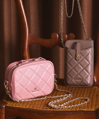 TOCCA PILA CAMERA BAG ショルダーバッグ ピンク系