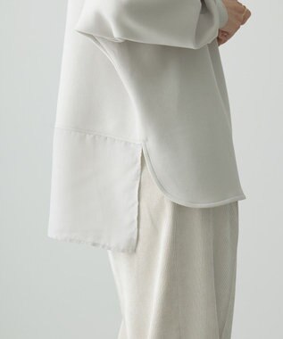 AMERICAN HOLIC ドルマン異素材ポンチプルオーバー Light Gray