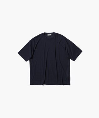 ATON 60/- FRESCA | オーバーサイズ S/S Tシャツ NAVY