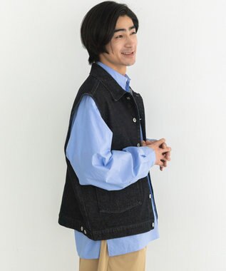 CRAFT STANDARD BOUTIQUE デニムベスト Black