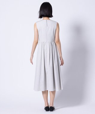 TOCCA 【洗える】TULIP FLUFF ドレス ライトグレー系