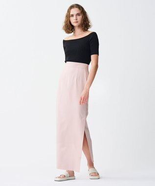 uncrave リネンニット オフショルトップス ブラック