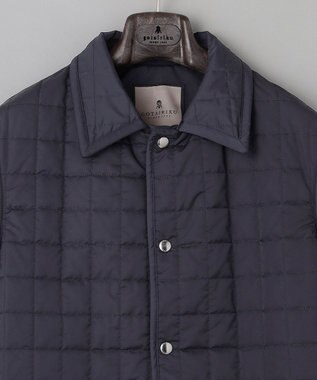GOTAIRIKU 【仕事で着用可】ブライトメモリーストレッチ キルティングジャケット ネイビー系