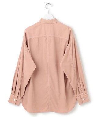 23区 【見上愛さん着用/Oggi11月号掲載】コットン コーデュロイ シャツ ピンク系