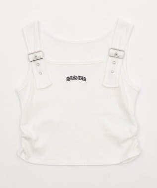 WEGO ベルトデザインタンク ホワイト