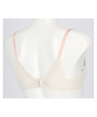 une nana cool Accent flower バックスタイルまでかわいい 3/4カップブラジャー BE