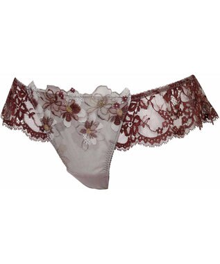 WACOAL Ｔバック ショーツ 【ハグするブラ】 BRB498とペア はきこみ丈あさめ ソング レディース PRA498 /ワコール ラズベリー