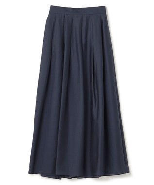 BEIGE， 【洗える】CARINATA / ウエストタックラップスカート Navy