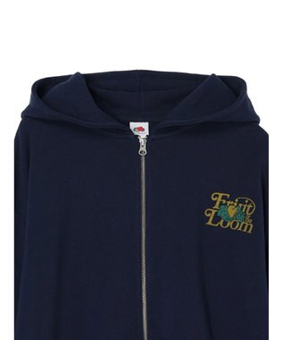 Green Parks ■ＦＲＵＩＴ　ＯＦ　ＴＨＥ　ＬＯＯＭ　ロゴパーカー Navy