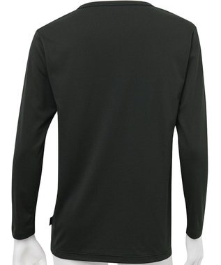 WACOAL MEN WACOAL MEN 【ウォームインナー】 Vネック 8分袖 あったかインナー 保温性 後裾長め設計 肌側微起毛 インナー WL5801 /ワコールメン ブラック