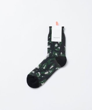 TRICOTE PAINT PILE SOCKS / PAINTパイルソックス 42GREEN