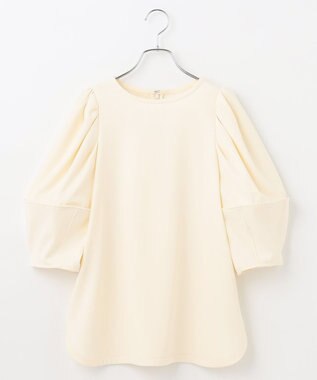 #Newans 【セレモニーにも】ランタンスリーブブラウス アイボリー系