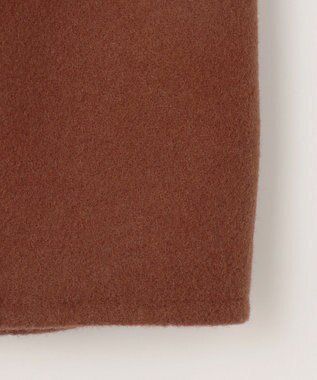 自由区 S ライトリバーノーカラー ジャケット ダークキャメル