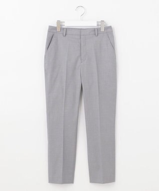 J.PRESS LADIES 【洗える・撥水・防汚】コットンFITTYシャーク テーパード パンツ ライトグレー系