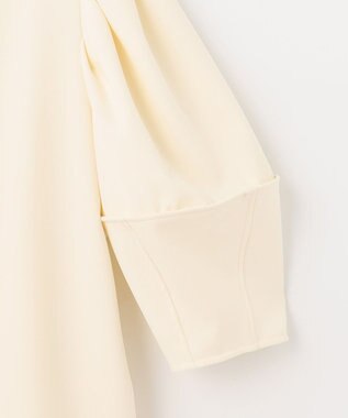 #Newans 【セレモニーにも】ランタンスリーブブラウス アイボリー系