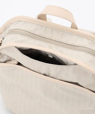 Y'SACCS Polka Dots　パイピングポケットコンパクトリュック アイボリー