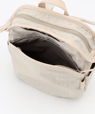 Y'SACCS Polka Dots　パイピングポケットコンパクトリュック アイボリー