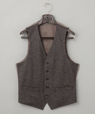 GOTAIRIKU 【セットアップ対応 / AIRY MOVE】Ｔ/Ｗジャージーセットアップ ベスト ダークブラウン系8