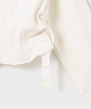 GRACE CONTINENTAL フードジップデニムジャケット キナリ