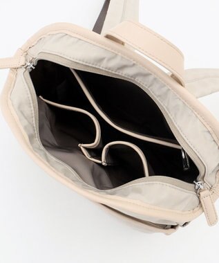 Y'SACCS Polka Dots　パイピングポケットコンパクトリュック アイボリー