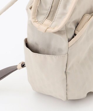 Y'SACCS Polka Dots　パイピングポケットコンパクトリュック アイボリー