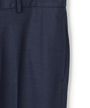 J.PRESS MEN 夏に嬉しい6つの高機能【セットアップ対応】【J.PRESS-POOL WOOL】ジャージーセットアップ スラックス ネイビー系9