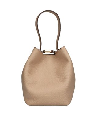 INTER-CHAUSSURES 【LORISTELLA】シュリンクレザーバケットバッグ