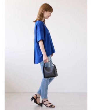 AMERICAN HOLIC 接触冷感バックタックポンチプルオーバー Blue