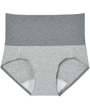 une nana cool 綿ベア天竺 カラーブロッキング サニタリーショーツ LG