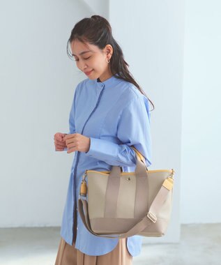 TOPKAPI 【Breath TOPKAPI】【26SS新色】SCOTCH GRAIN スコッチグレイントート バッグ M（ショルダー付き） ライトベージュ