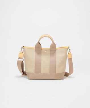 TOPKAPI 【Breath TOPKAPI】【26SS新色】SCOTCH GRAIN スコッチグレイントート バッグ M（ショルダー付き） ライトベージュ