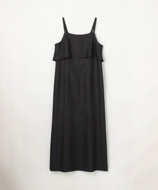 GRACE CONTINENTAL レイヤードキャミワンピース ブラック